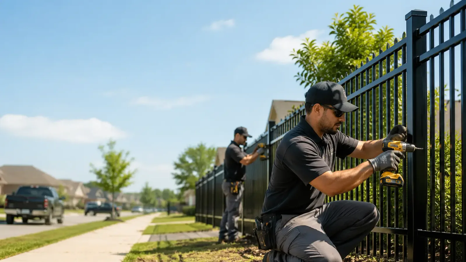 Metal Fence Installation in Rochelle, VA